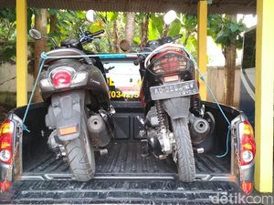 Polisi Amankan Dua Motor dari Rumah AS, Eksekutor Mayat Dalam Koper