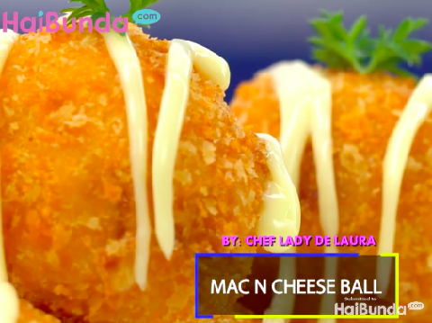 Mac and cheese ball/