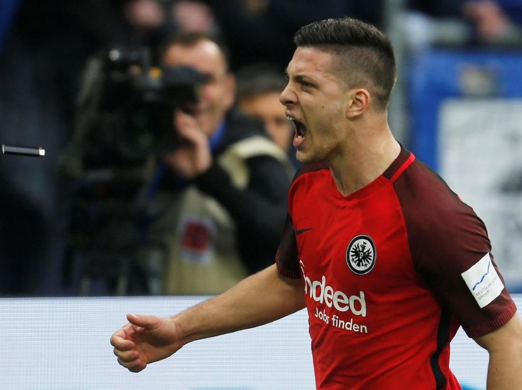 Tak Tertarik Barcelona, Luka Jovic Ingin Tetap di Frankfurt Tak Tertarik Barcelona, Luka Jovic Ingin Tetap di Frankfurt