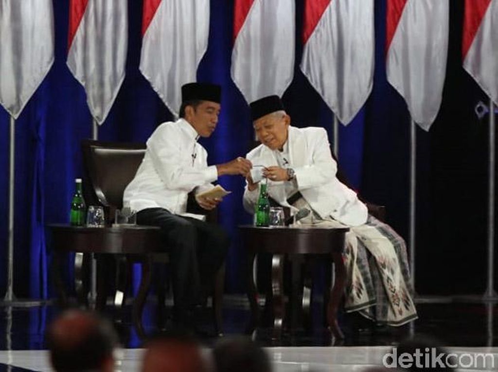 Maruf Amin Soal Calon Menteri: Urusannya Pak Jokowi Maruf Amin Soal Calon Menteri: Urusannya Pak Jokowi