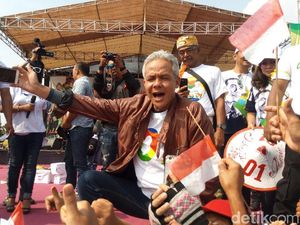 Hari Terakhir Kampanye, Ganjar Pesta Rakyat Satu Lembah Satu Rawa Ambarawa