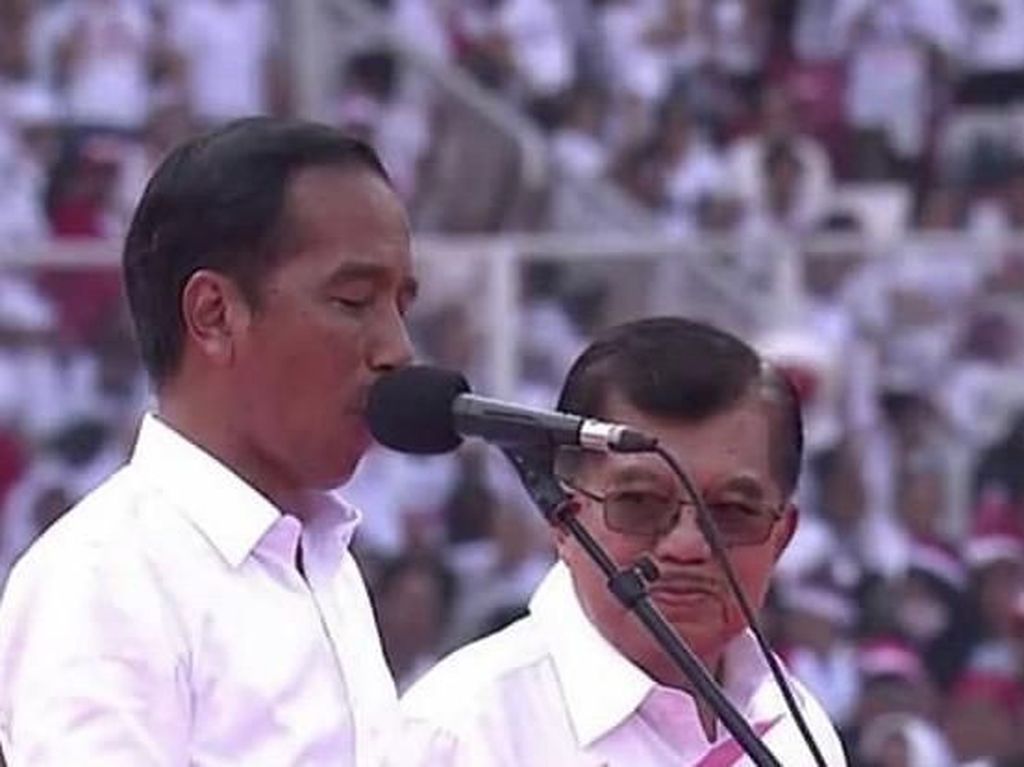 Ikut Dampingi Jokowi di Konser Putih, JK: Persahabatan Seumur Hidup