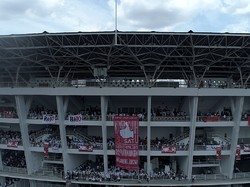 Penampakan Massa di Konser Putih Bersatu dari Lensa Drone