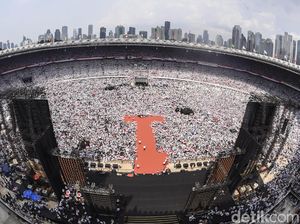 Maruf Amin: Hari Ini Kita Putihkan GBK, 17 April Putihkan TPS