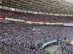 Cak Lontong-Arie Kriting Kocok Perut Peserta Konser Jokowi