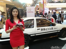 Keren, Ada Mobil AE86 Initial D Mampir di Semarang