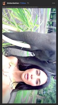 Instagram Stories Kim Kardashian