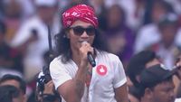 Potret Slank Beraksi di Konser Putih Bersatu