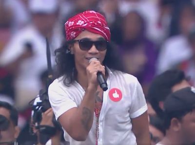 Potret Slank Beraksi di Konser Putih Bersatu
