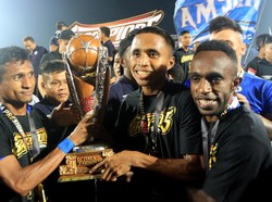 Tampil Heroik di Final, Arema pun Berjaya