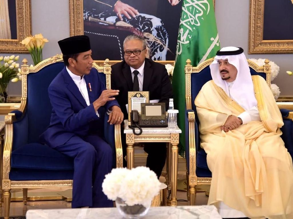 Tiba di Riyadh, Jokowi akan Bertemu Raja Salman dan Pangeran MBS Tiba di Riyadh, Jokowi akan Bertemu Raja Salman dan Pangeran MBS