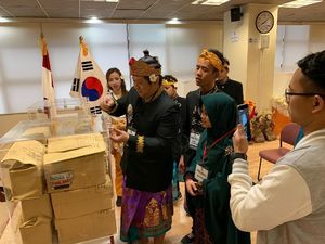 Dinginnya Seoul Tak Surutkan Semangat WNI untuk Nyoblos Pemilu 2019