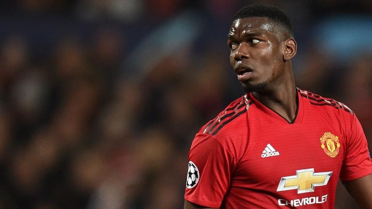 Gelandang Manchester United Paul Pogba. (Foto: Oli Scarff / AFP)