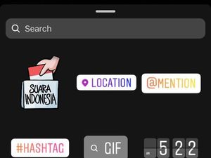 Instagram Hadirkan Stiker Anti-Golput Pemilu 2019