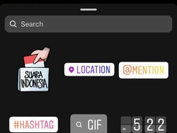 Instagram Hadirkan Stiker Anti-Golput Pemilu 2019