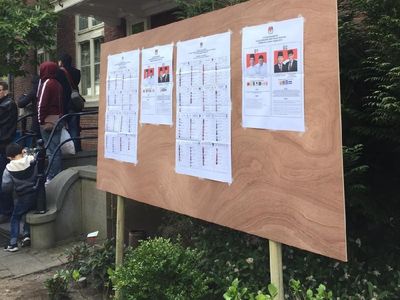 Foto: Suasana Pemungutan Suara Pemilu 2019 untuk WNI di Belanda