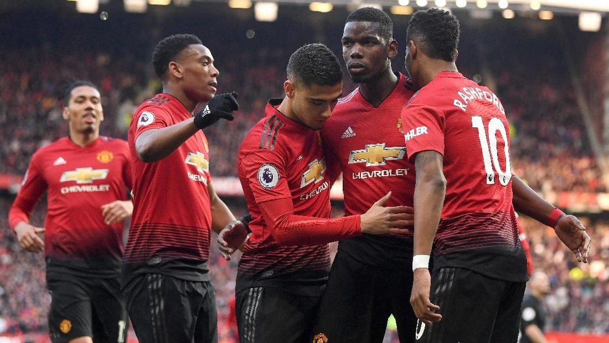 Manchester United berpeluang menentukan juara Liga Inggris. (Foto: Michael Regan/Getty Images)