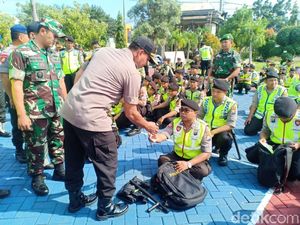 2.992 TPS di Kabupaten Probolinggo Dijaga 5 Ribu Personel Gabungan