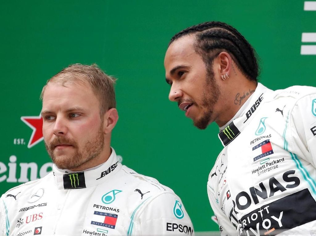 Klasemen F1: Hamilton Salip Bottas Klasemen F1: Hamilton Salip Bottas