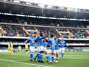 Hasil Liga Italia : Kalahkan Chievo 3-1, Napoli Tunda Scudetto Juventus