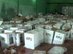 680 Kotak Suara Rusak Terendam Lumpur, KPU Bogor Keluarkan Cadangan