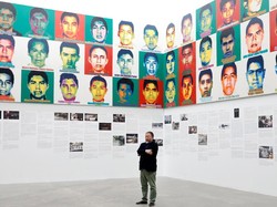 Seniman Ai Weiwei Bikin Instalasi Lego dari Kisah 43 Siswa Meksiko yang Dibunuh