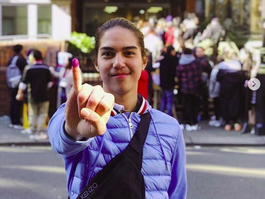 Kabari Ahmad Dhani, El Kirim Foto Telah Nyoblos di London Kabari Ahmad Dhani, El Kirim Foto Telah Nyoblos di London