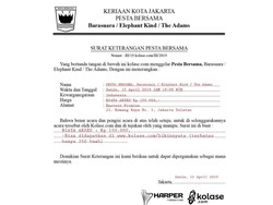 Barasuara, Elephant Kind dan The Adams Kirim Surat Keterangan Pesta Bersama