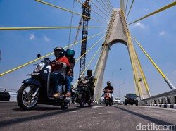 Selain Baut, Kabel Antipetir di Jembatan Siak IV Riau Juga Dicuri
