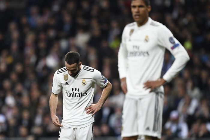 Dani Carvajal menyebut musim ini sangat buruk untuk Real Madrid. (Foto: Gabriel Bouys / AFP) Dani Carvajal menyebut musim ini sangat buruk untuk Real Madrid. (Foto: Gabriel Bouys / AFP)