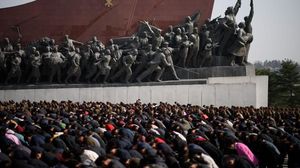 Lautan Manusia di Peringatan Kelahiran Mendiang Kim Il-Sung