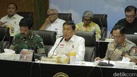 Wiranto Pimpin Rapat Pengamanan Pemilu