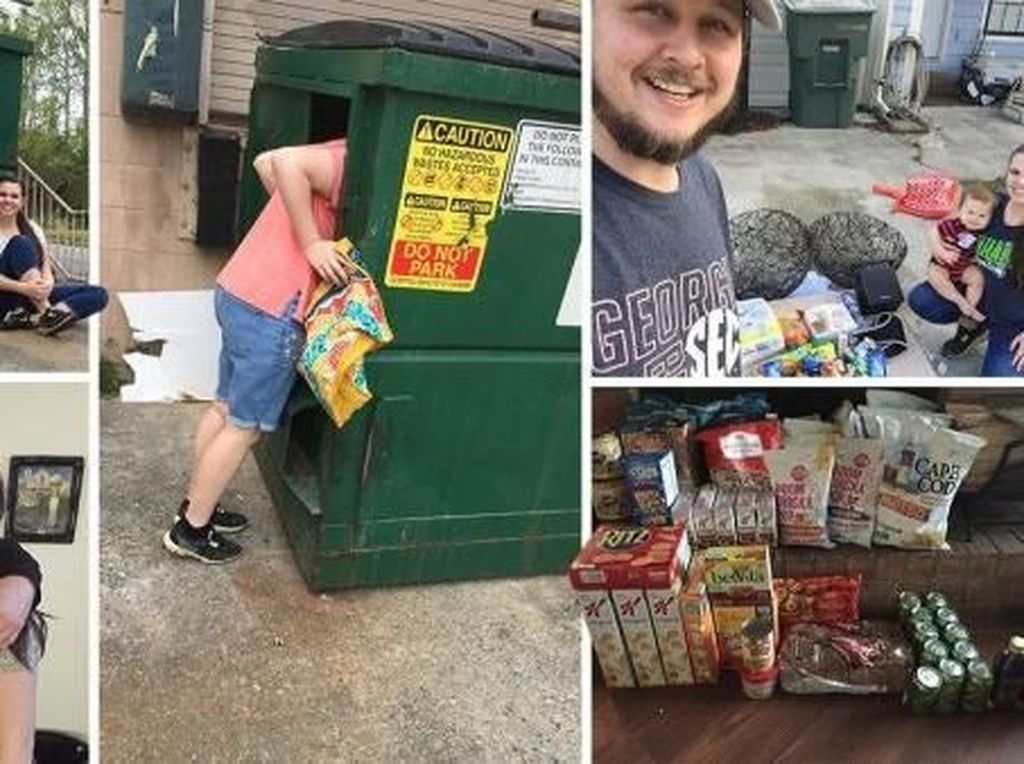 Miris! Demi Berhemat, Orang Tua Beri Makan Anaknya Dari Tempat Sampah