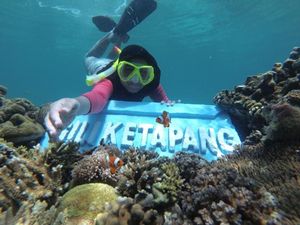 Pesona Bawah Laut Gili Ketapang yang Jarang Orang Tahu