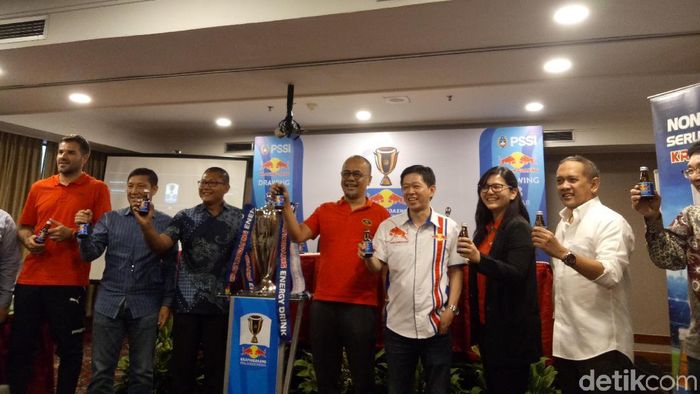 Drawing delapan besar Piala indonesia 2019 telah dilakukan. (Amalia Dwi Septi/detikSport) Drawing delapan besar Piala indonesia 2019 telah dilakukan. (Amalia Dwi Septi/detikSport)