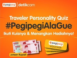 Mau Uang Jutaan Rupiah hingga Voucher? Ikuti Kuis dari Pegipegi