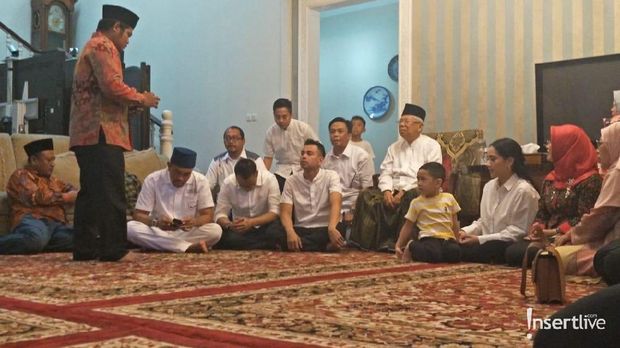 Kajian di rumah K.H. Ma'ruf Amin