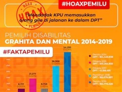 Bisa Cek Hoax Juga di Aplikasi KPU RI Pemilu 2019