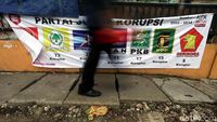Masuki Masa Tenang, Beragam APK Masih Bertebaran di Pasar Minggu