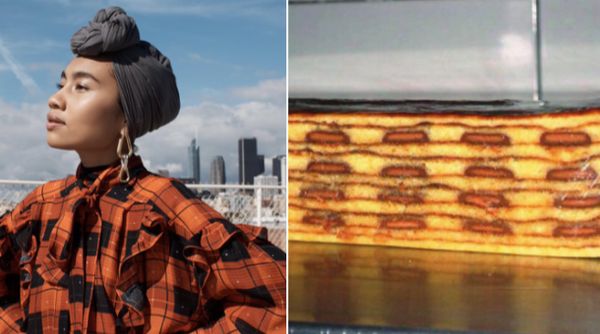 Kreativitas Netizen Samakan Baju Penyanyi Malaysia Yuna dengan Kue Lapis