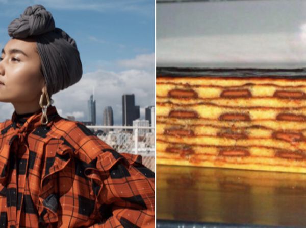 Kreativitas Netizen Samakan Baju Penyanyi Malaysia Yuna dengan Kue Lapis