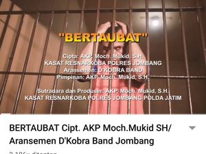 Ciptakan Lagu Religi, Cara Polisi Jombang Bentengi Milenial dari Narkoba