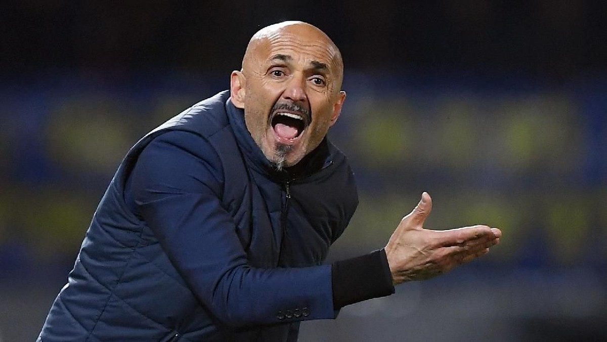 Pelatih Inter Milan, Luciano Spalletti. (Foto: Alberto Lingria/Reuters)