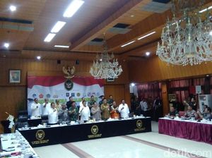 Masa Tenang, Menko Polhukam Rapat Bareng Kapolri-Panglima hingga KPU