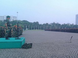 15.122 Personel TNI Amankan Pemilu di DKI, Dibekali Tombol Emergency