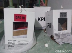 Kena Rembesan Hujan, 9 Kotak Suara di Bombana Sultra Rusak