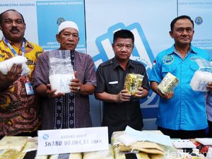 BNN Musnahkan 90 Kg Sabu dan 66.889 Butir Ekstasi