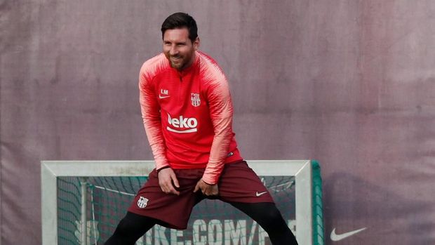 Lionel Messi belum pernah mencetak gol di perempat final Liga Champions sejak 2013.