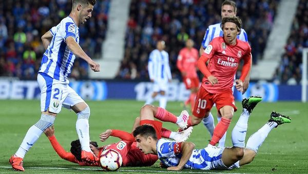 Real Madrid Terpeleset di Kandang Leganes