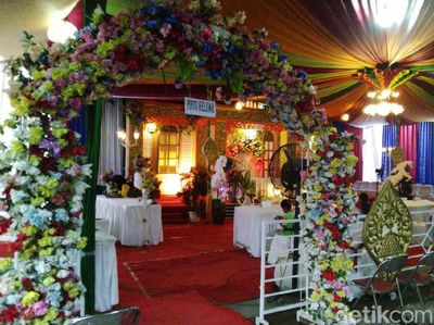 Bak Pelaminan, TPS di Semarang Ini Dihias untuk Cegah Golput